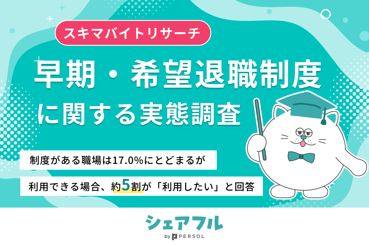 早期・希望退職制度に関する実態調査
